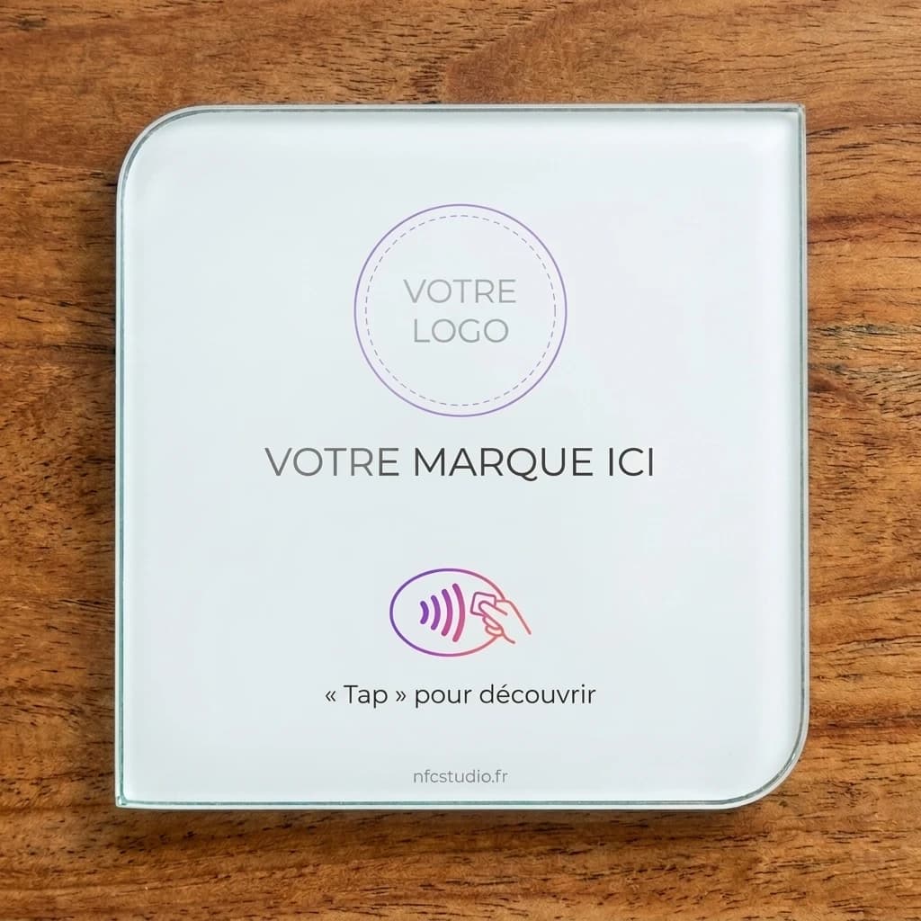 Plaque Verre Personnalisable