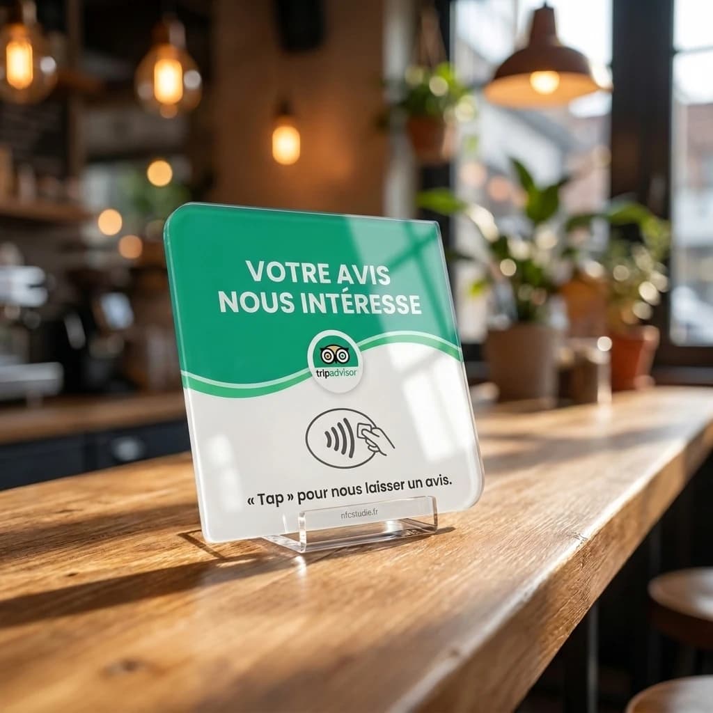 Plaque Verre Tripadvisor