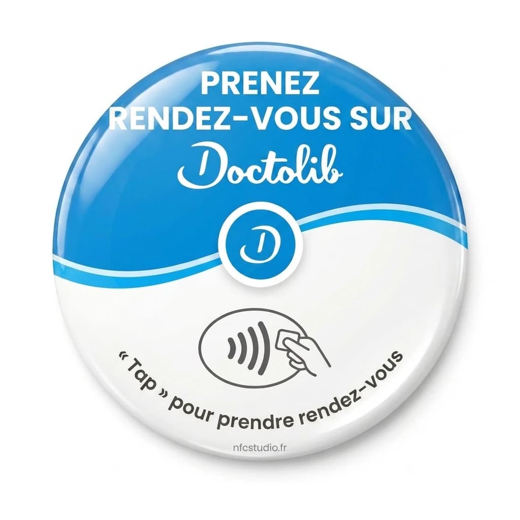 Sticker 3D Doctolib