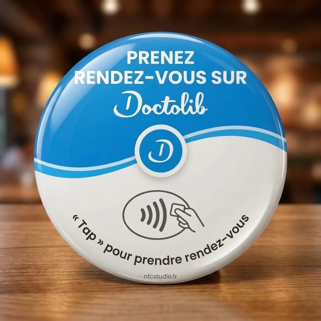 Sticker 3D Doctolib