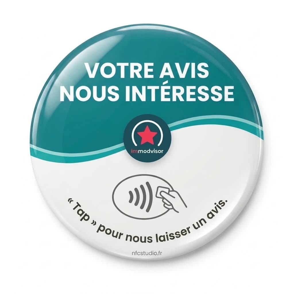 Sticker 3D Immodvisor