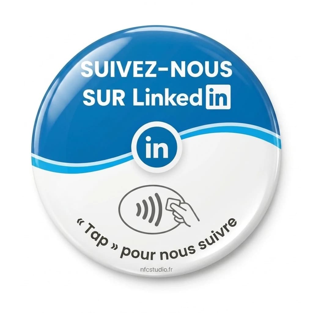 Sticker 3D LinkedIn