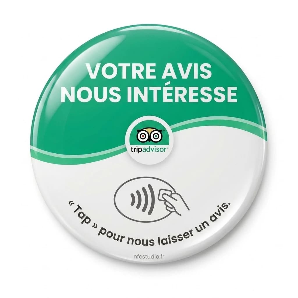 Sticker 3D Tripadvisor