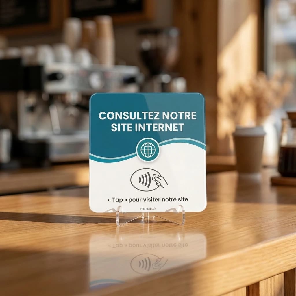 Plaque Plexi Site Internet