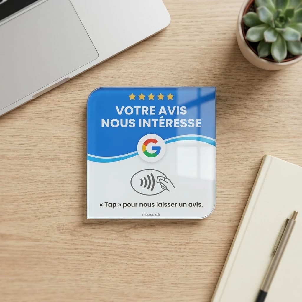 Plaque Verre Avis Google