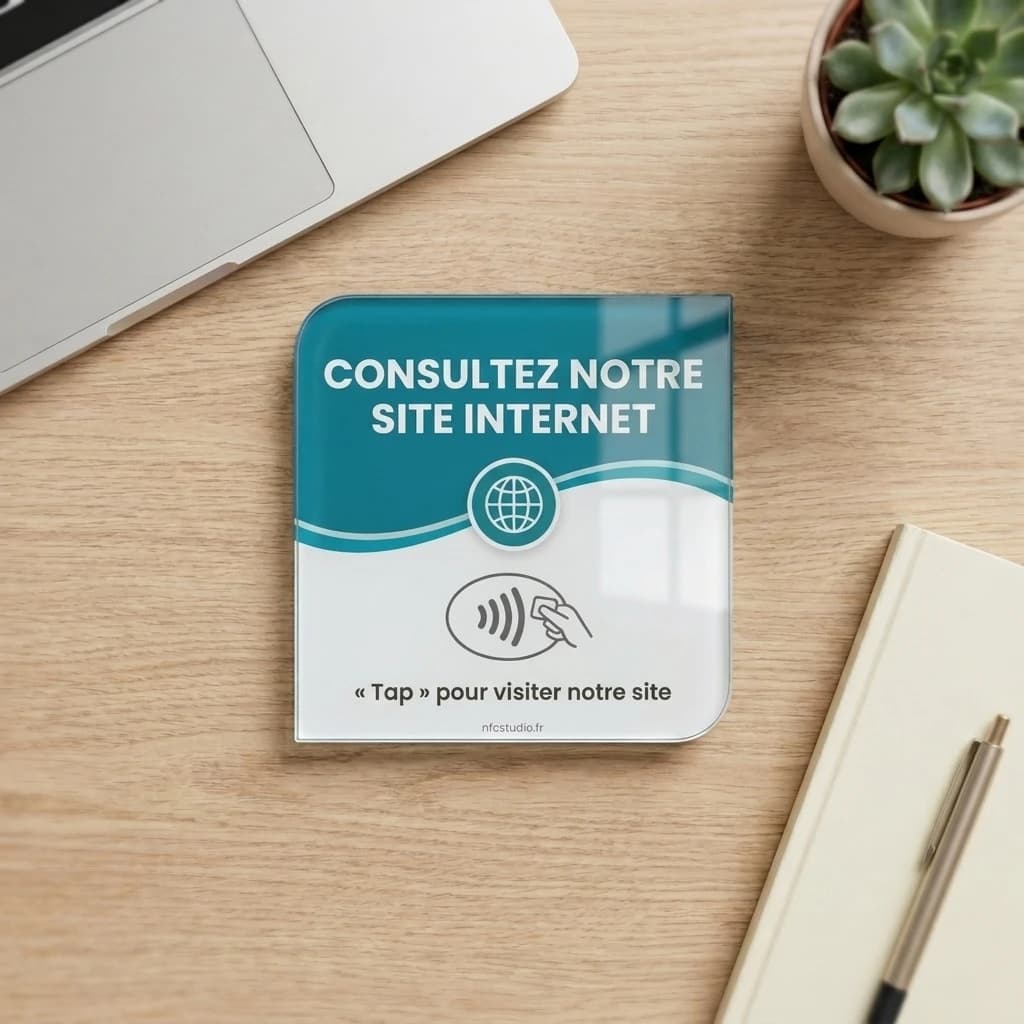 Plaque Verre Site Internet